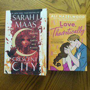 Bundle 2 Books Sarah J Maas Crescent City + Ali Hazelwood Fantasy Romance Magic
